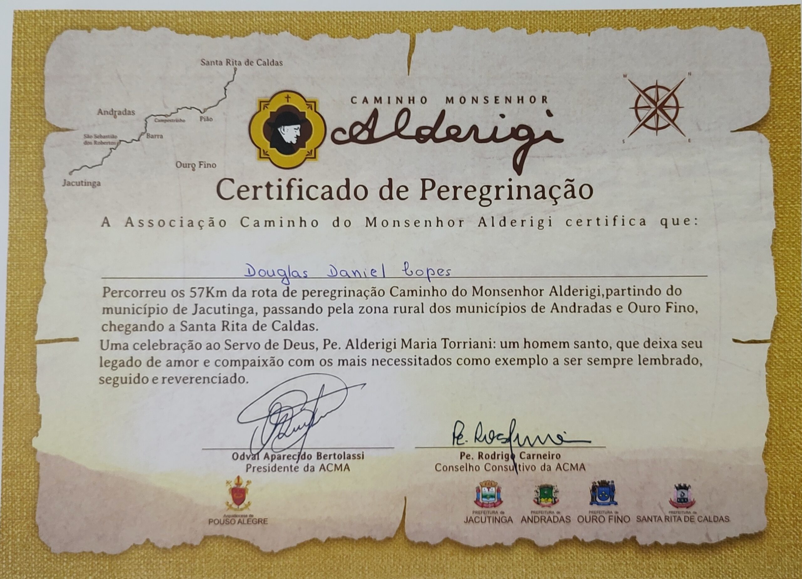 Caminho Monsenhor Alderigi